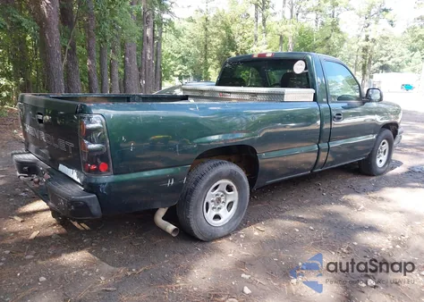 2004 Chevrolet Silverado 1500 Work Truck из США, поврежденный, VIN 1GCEC14X84Z346017